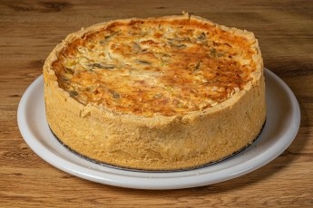 6 inch Ham & Egg Quiche