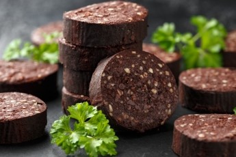 Homemade Black Pudding without Fat